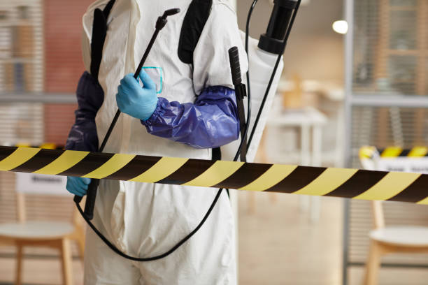 Professional Sewage Cleanup technician working in Pleasantville, NJ